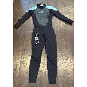 Ron‎ Jon Surf Shop Women’s Wetsuit – Size 8 – Black/Blue/Grey GB7